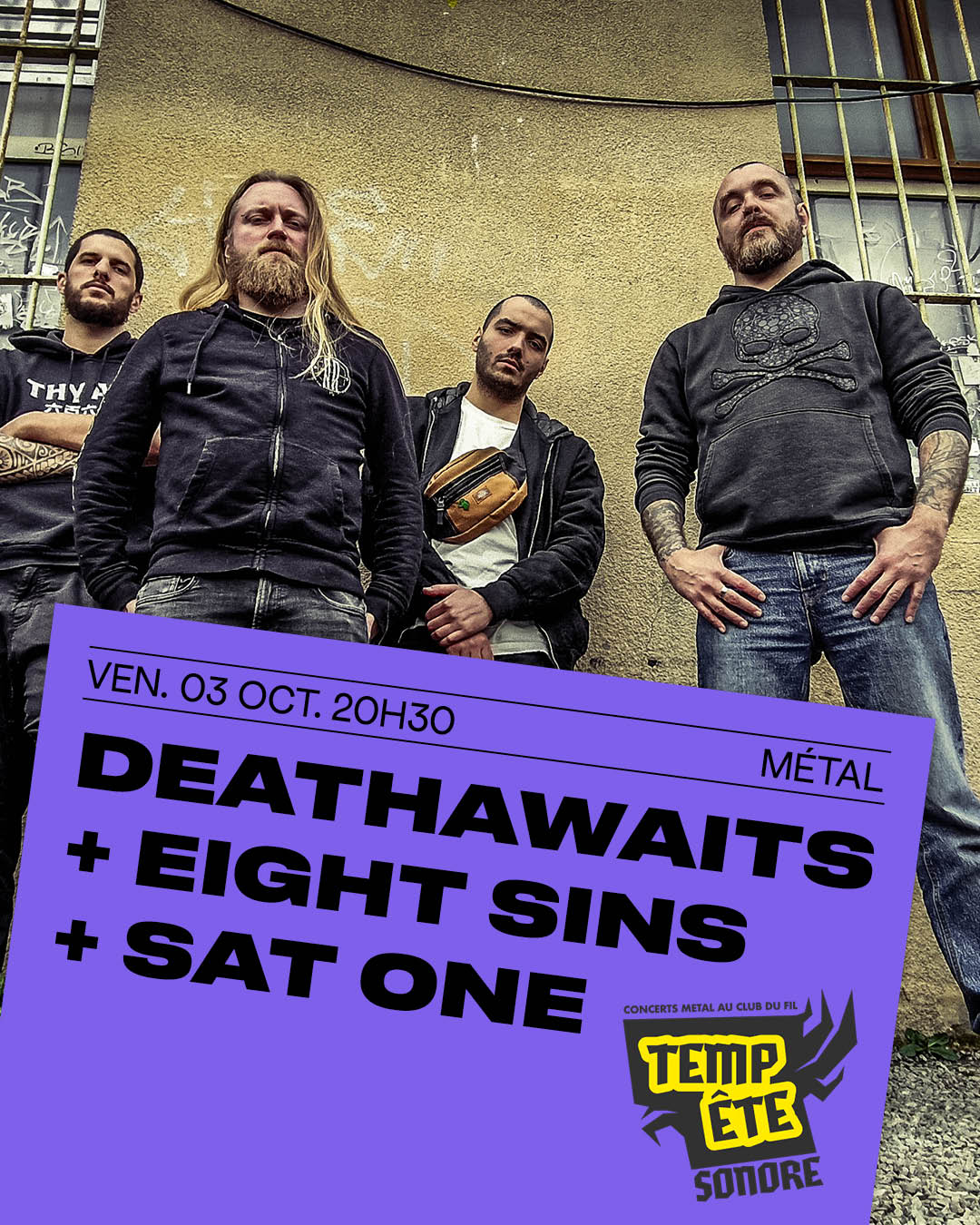 Affiche Tempete sonore au Fil