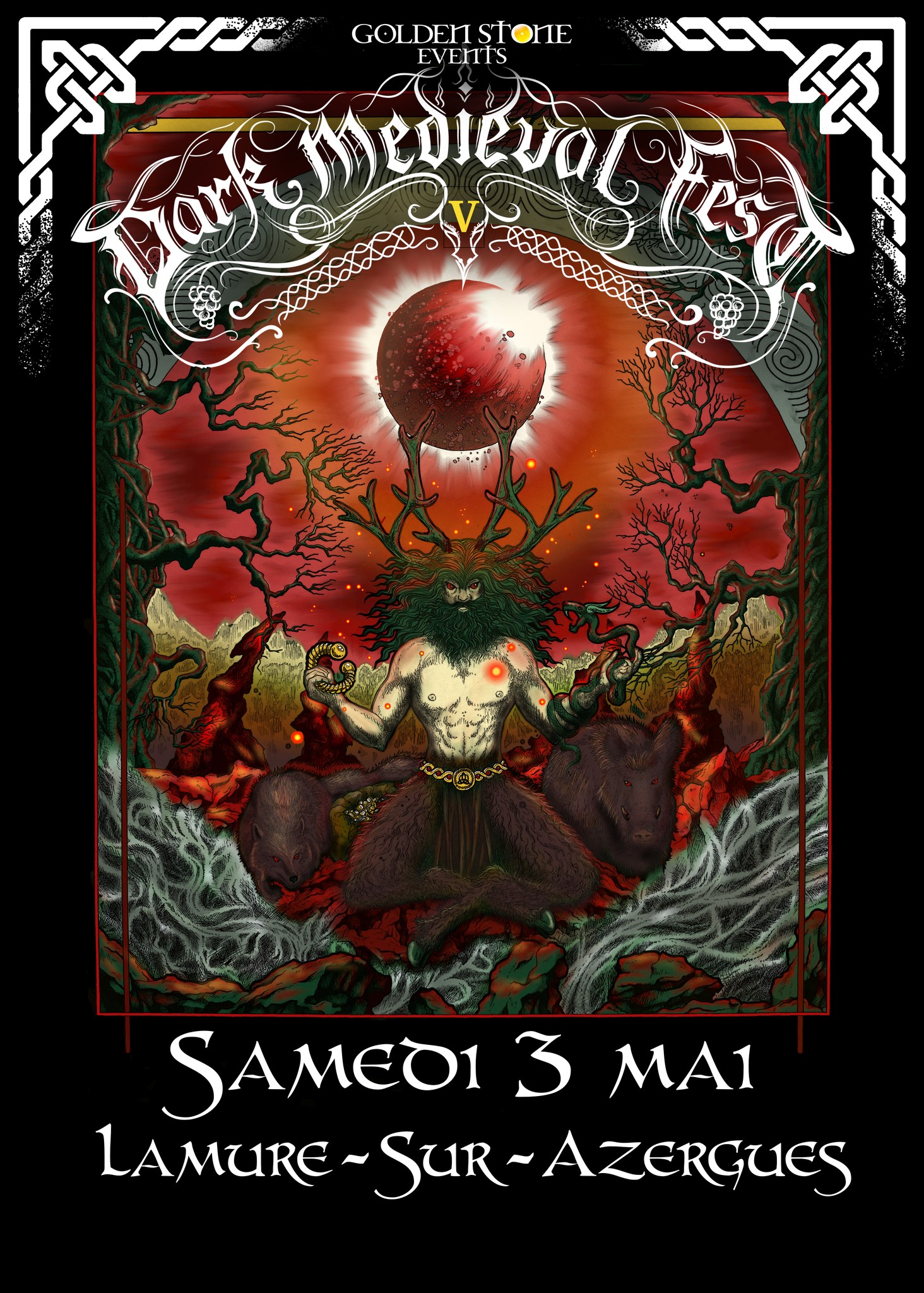 Affiche Dark medieval Fest 2025