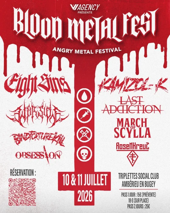 Affiche Blood Metal Fest
