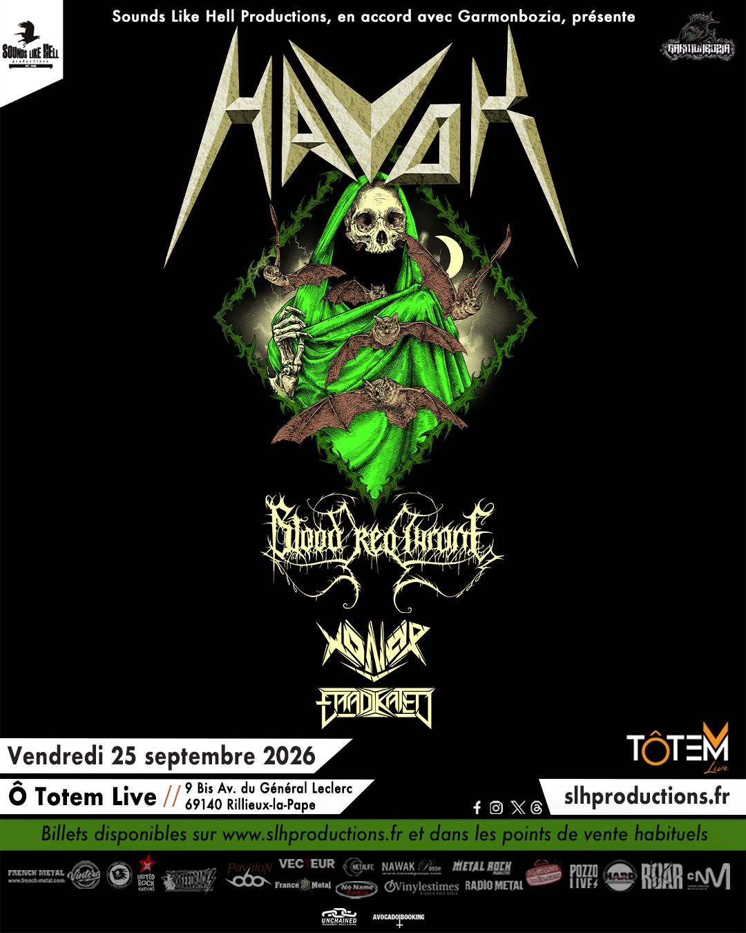 Live report Havok à Lyon Live report Havok à Lyon