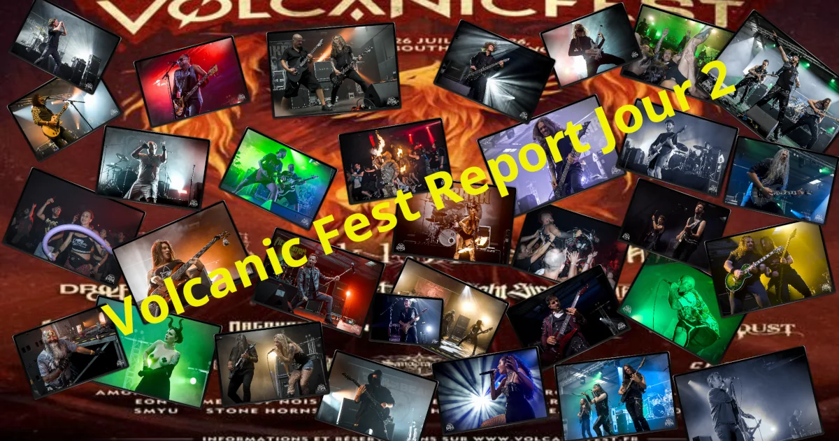 Live report et photos du Jour 2 au Volcanic Fest 2026 à Andrézieux ! 